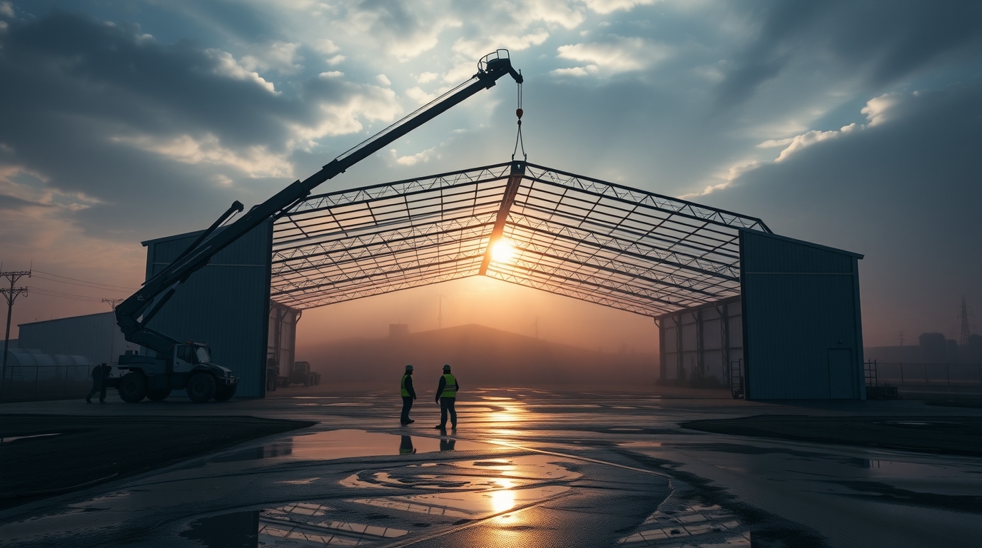 быстровозводимые ангары